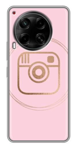 Чехол с картинкой "розовый инстаграм" для Tecno Camon 30 (CL6)