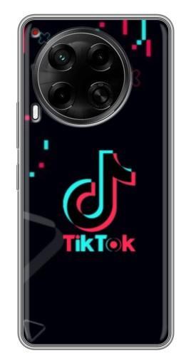 Чехол с принтом "Стиль TikTok" для Tecno Camon 30 (CL6)