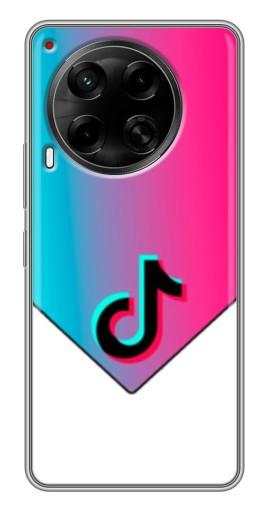 Чехол с картинкой "Tiktok Logo" для Tecno Camon 30 (CL6)