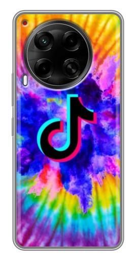 Чехол с печатью "TikTok в красках" для Tecno Camon 30 (CL6)