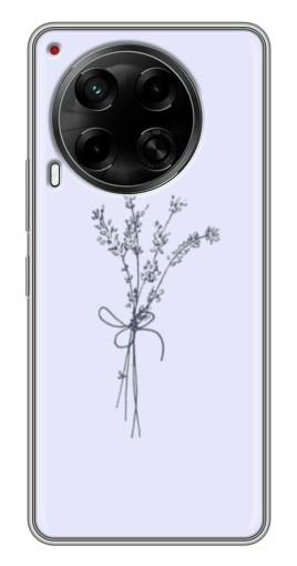 Силиконовый чехол с изображением "Веточки лаванды" для Tecno Camon 30 (CL6)