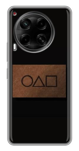 Чехол с картинкой "Визитка игра в кальмара" для Tecno Camon 30 (CL6)