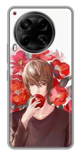 Чехол с картинкой "Ягами с яблоком" для Tecno Camon 30 (CL6)
