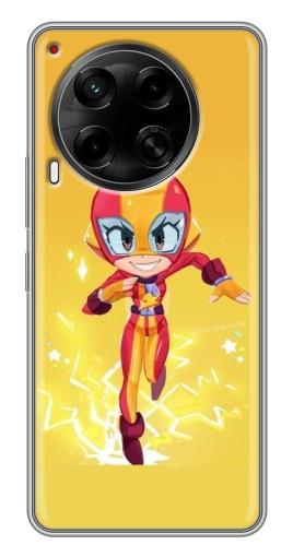 Силиконовый чехол с изображением "Ярка MAX" для Tecno Camon 30 (CL6)