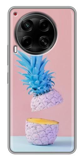 Чехол с картинкой "Яркий ананас" для Tecno Camon 30 (CL6)