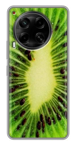 Силиконовый чехол с изображением "Яркий Киви" для Tecno Camon 30 (CL6)