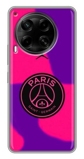 Чехол с печатью "Яркий лого PSG" для Tecno Camon 30 (CL6)