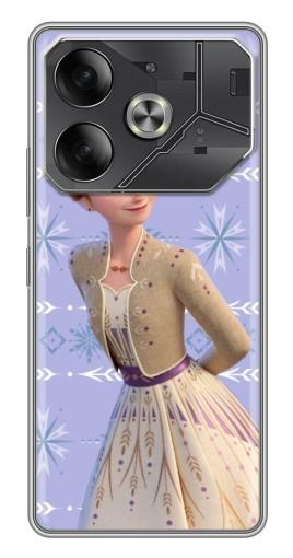 Чехол с печатью "Анна" для Tecno Pova 6