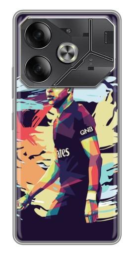Чехол с принтом "ART Mbappe" для Tecno Pova 6