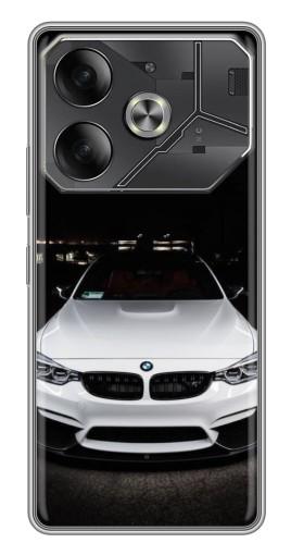 Чехол с печатью "Белая БМВ" для Tecno Pova 6