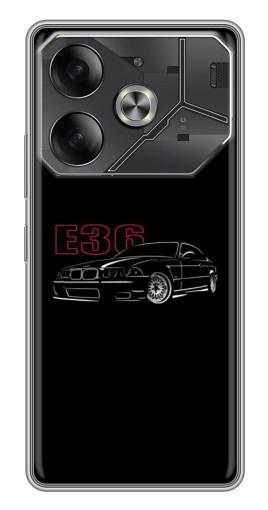 Чехол с картинкой "BMW E36" для Tecno Pova 6
