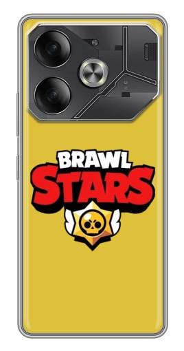 Чехол с печатью "Brawl Logo" для Tecno Pova 6