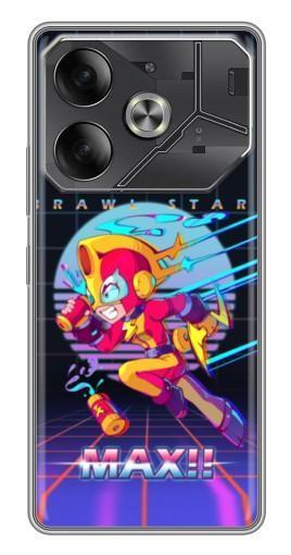 Силиконовый чехол с изображением "Brawl MAX" для Tecno Pova 6