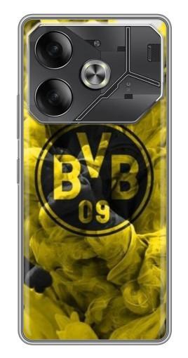 Чехол с принтом "BVB 09" для Tecno Pova 6