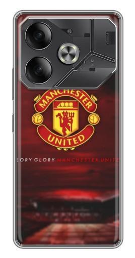 Чехол с принтом "Clory MU" для Tecno Pova 6