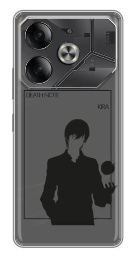 Силиконовый чехол с изображением "Death Note Кира" для Tecno Pova 6