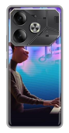 Силиконовый чехол с изображением "Джейми Фокс" для Tecno Pova 6
