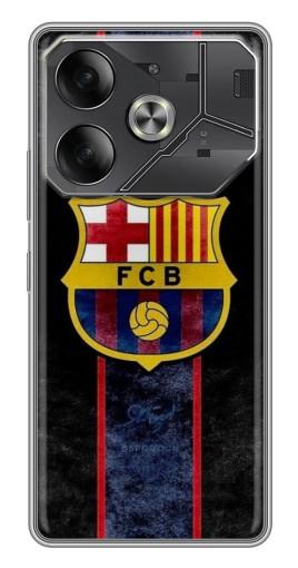 Чехол с печатью "FCB" для Tecno Pova 6