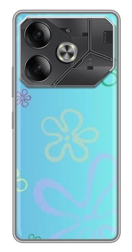 Силиконовый чехол с изображением "Фон" для Tecno Pova 6