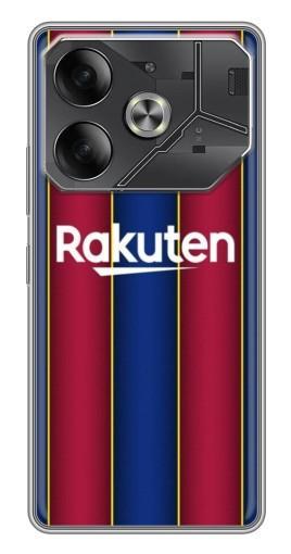 Чехол с картинкой "Форма Барселоны" для Tecno Pova 6