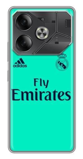 Силиконовый чехол с изображением "Форма Реала" для Tecno Pova 6
