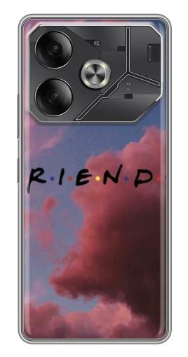 Чехол с картинкой "Friends" для Tecno Pova 6