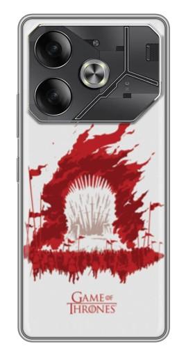 Силиконовый чехол с изображением "Game Of Thrones" для Tecno Pova 6