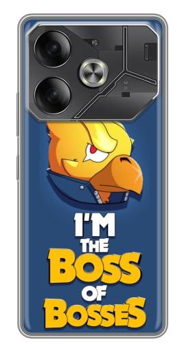 Чехол с картинкой "Gold Boss" для Tecno Pova 6