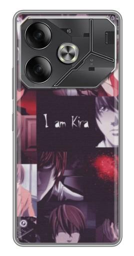 Силиконовый чехол с изображением "I am Kira" для Tecno Pova 6