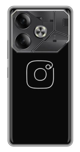 Чехол с принтом "Инстаграм" для Tecno Pova 6