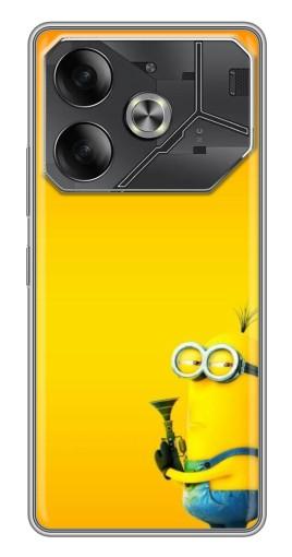 Чехол с картинкой "Кевин Миньон" для Tecno Pova 6