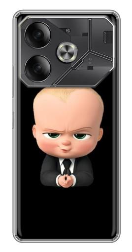 Чехол с принтом "Хитрый Босс" для Tecno Pova 6