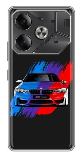 Чехол с печатью "Красочный BMW" для Tecno Pova 6