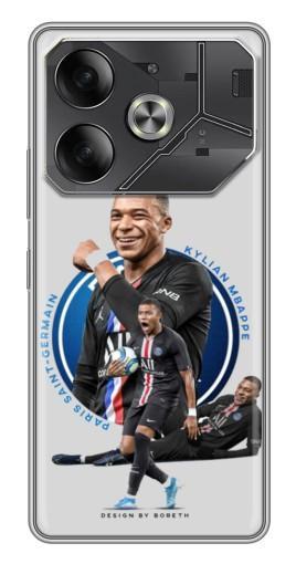 Чехол с принтом "Kylian Mbappe" для Tecno Pova 6