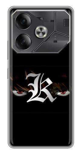 Чехол с принтом "L.K." для Tecno Pova 6