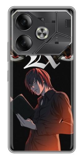 Чехол с принтом "Лайт Ягами Death Note" для Tecno Pova 6