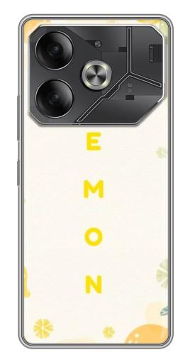 Чехол с картинкой "Lemon" для Tecno Pova 6