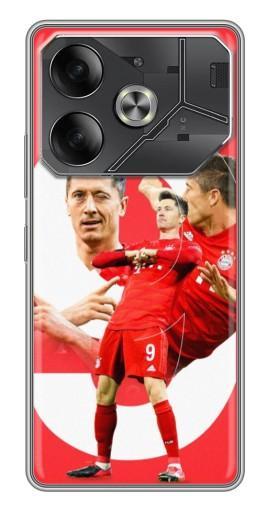 Чехол с картинкой "Левандовски" для Tecno Pova 6