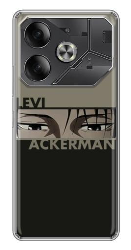 Чехол с принтом "Levi Anime" для Tecno Pova 6