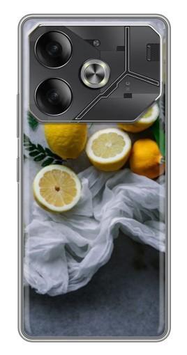 Чехол с печатью "Лимонное настроение" для Tecno Pova 6