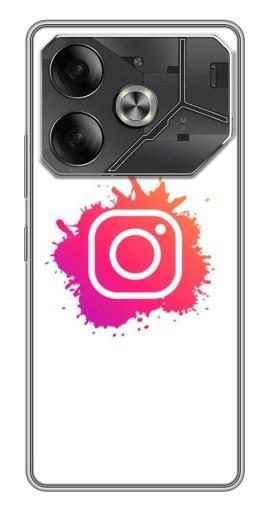 Чехол с печатью "Логотип Инсты" для Tecno Pova 6