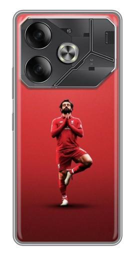 Силиконовый чехол с изображением "Мо Салах" для Tecno Pova 6