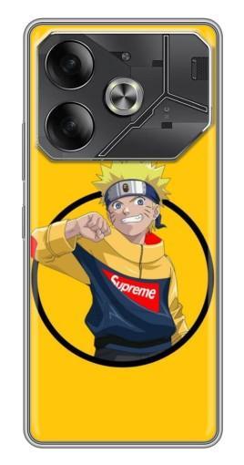 Силиконовый чехол с изображением "Наруто Supreme" для Tecno Pova 6