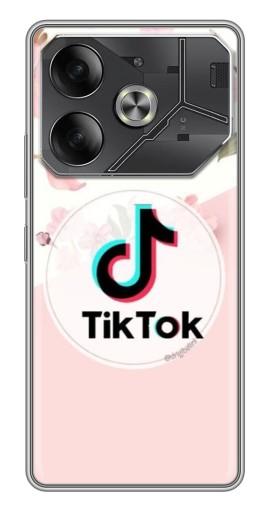 Чехол с принтом "Нежный принт" для Tecno Pova 6
