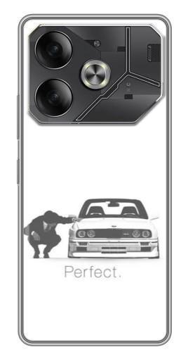 Чехол с печатью "Perfect BMW" для Tecno Pova 6