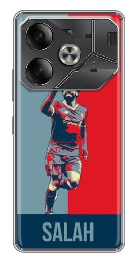 Силиконовый чехол с изображением "Salah" для Tecno Pova 6