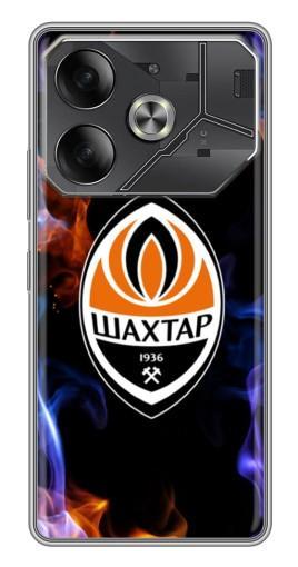 Чехол с принтом "Шахтер в огне" для Tecno Pova 6