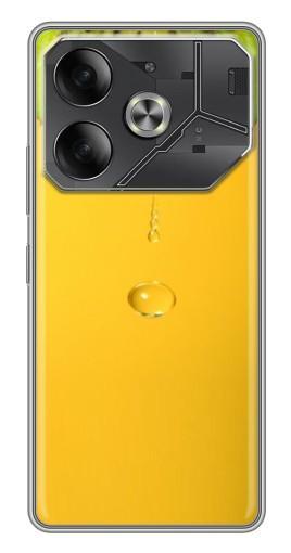 Чехол с печатью "Сочный Kiwi" для Tecno Pova 6