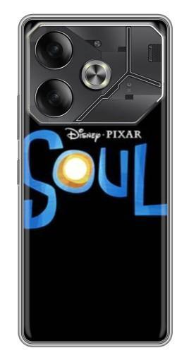 Силиконовый чехол с изображением "Soul" для Tecno Pova 6
