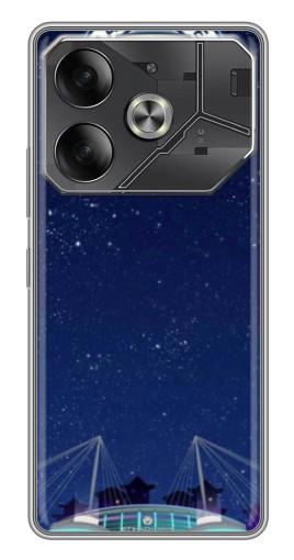 Чехол с принтом "Стадион Ман Сити" для Tecno Pova 6